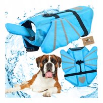 Kapok Dla Psa Do Pływania Kamizelka Ratunkowa Do Wody Ze Skrzydełkami Xxl