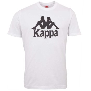 Kappa, T-Shirt męski Caspar Regular Fit, 303910-11-0601, Rozmiar L, Biały - Kappa