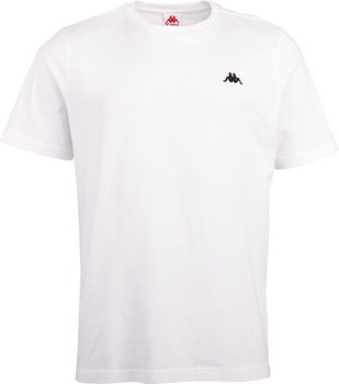 Kappa, T-shirt męski sportowy Regular Fit, 313002-11-0601, Rozmiar XL, Biały - Kappa
