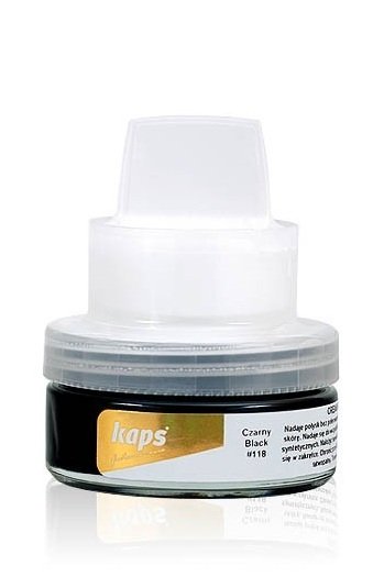 Zdjęcia - Chemia samochodowa Kaps Optik Kaps Delicate Cream Czarny Pasta Koloryzyjąca 