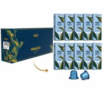 KAPSUŁKI ALUMINIOWE do Nespresso Kawa Bezkofeinowa MARACATU 100 szt (10x10) Maracatu