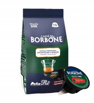 Kapsułki do Dolce Gusto Caffè Borbone BEZKOFEINOWA 15 szt. Dolce Re Intensy - Caffe Borbone