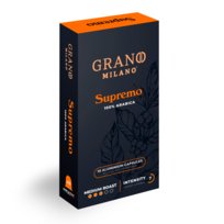 Kapsułki do ekspresów Nespresso* GRANO MILANO Supremo 100% Arabica 10 szt