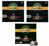 Kapsułki do Nespresso Jacobs Espresso 10 - 60 szt. (3x20 szt)