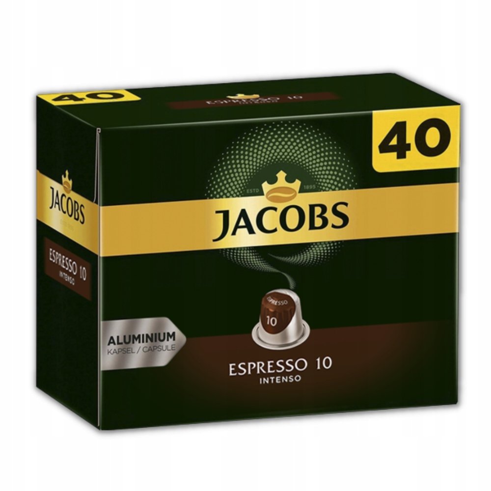 Kapsułki do Nespresso Jacobs Espresso 10 Intenso 40 szt. - Jacobs ...