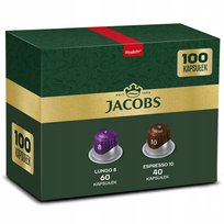 Kapsułki do Nespresso Jacobs Lungo 8, Espresso 10 100 szt.