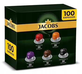 Kapsułki do Nespresso Jacobs Lungo Classico oraz Espresso Intenso 100 szt. - Jacobs