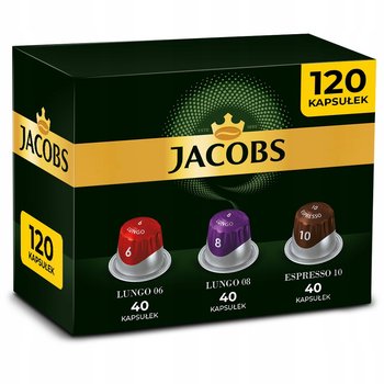 Kapsułki do Nespresso Jacobs Lungo Classico oraz Espresso Intenso 120 szt. - Jacobs