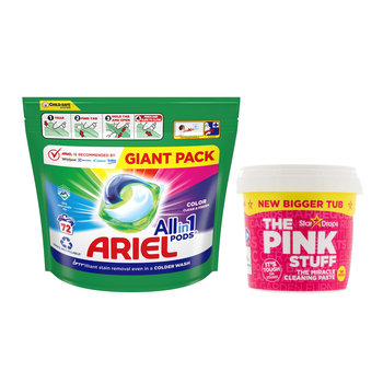 Kapsułki do prania ARIEL 72 szt + Pasta do czyszczenia THE PINK STUFF 850 g - Ariel
