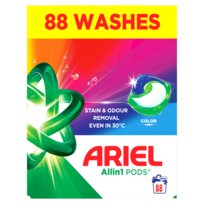 Kapsułki do prania kolorowych tkanin, ARIEL Allin1 Pods Color, 88 szt.