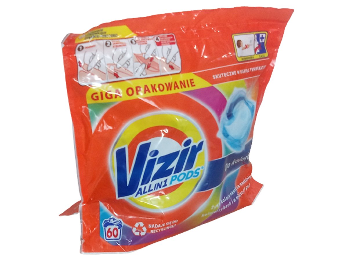 Kapsułki Do Prania Vizir All In 1 Kolor - 60Szt. - Vizir | Sklep EMPIK.COM