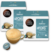 Kapsułki Dolce Gusto do ekspresu Nescafe Crema d'Oro Caffe Latte 2 x 16 szt Nestle