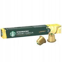 Kapsułki Nespresso Starbucks Kawa Creamy Vanilla Waniliowa Zestaw 10 sztuk Starbucks