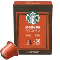 Kapsułki Starbucks Caffè Colombia by Nespresso 36 szt Aluminiowe Zestaw