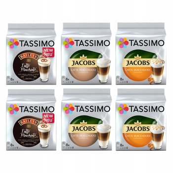 Kapsułki Tassimo Jacobs Latte Macchiato Baileys Caramel 5+1 - Tassimo