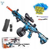 KARABIN AUTOMAT NA KULKI ŻELOWE DLA DZIECI ORBEEZ DUŻY ZESTAW +AKU