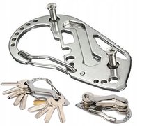 KARABIŃCZYK DO KLUCZY WIELOFUNKCYJNY BRELOK BRELOCZEK survival multitool