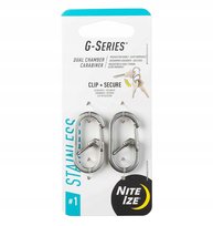 Karabinek Nite Ize G-Series Dual Chamber #1 2Pack Nite ize