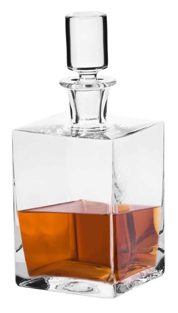 Karafka do whisky KROSNO Caro, 19,2 cm, 750 ml