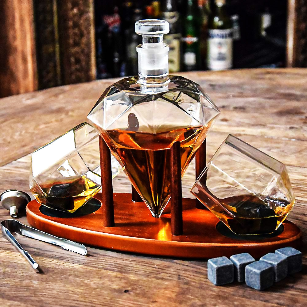 Sui ingen Mægtig Karafka do Whisky ze szklankami EVI PREMIUM Diament - zestaw prezentowy -  EVI | Sklep EMPIK.COM