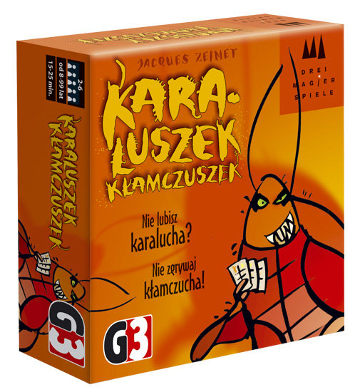 Karaluszek kłamczuszek, gra karciana, G3