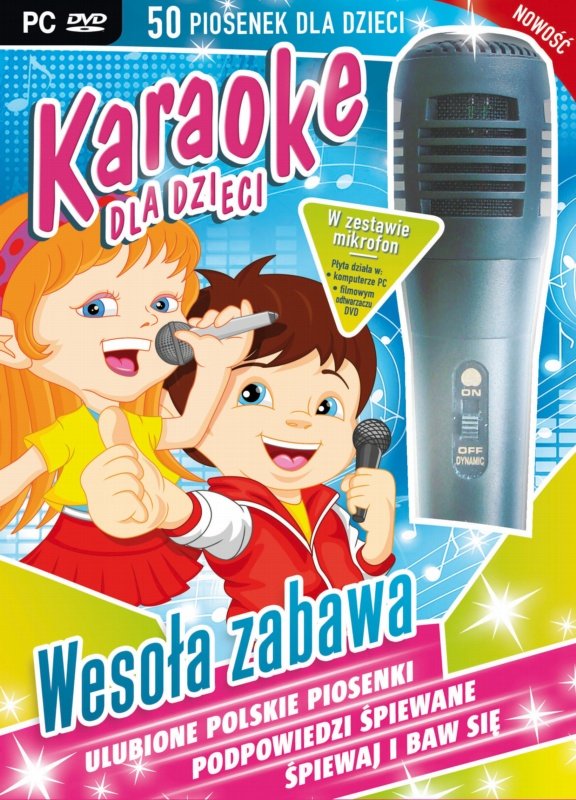 Zdjęcia - Gra Avalon Karaoke dla dzieci: Wesoła Zabawa + Mikrofon, PC 