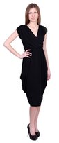 KARDASHIAN STYLE Czarna sukienka midi John Zack S sarcia.eu