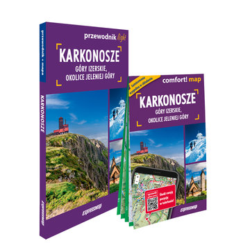 Karkonosze. Góry Izerskie, okolice Jeleniej Góry light. Przewodnik + mapa - Opracowanie zbiorowe