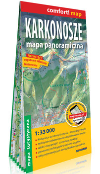 Karkonosze mapa panoramiczna - Opracowanie zbiorowe