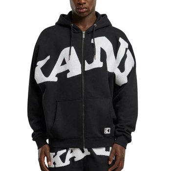 Karl Kani bluza Wavy Retro Os Full Zip Hoodie 6022370 M czarny - Karl Kani