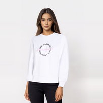 KARL Lagerfeld Bluza damska biała [rozmiar S] Karl Lagerfeld