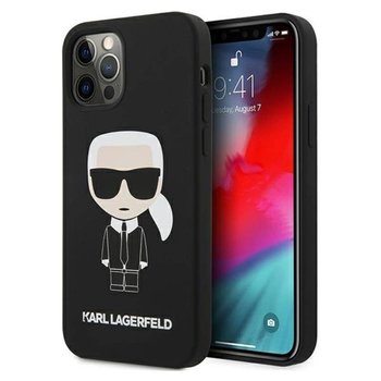 Karl Lagerfeld Fullbody Silicone Iconic - Etui iPhone 12 Pro Max (Black) - Karl Lagerfeld