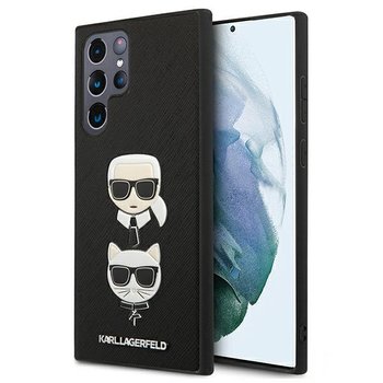 Karl Lagerfeld KLHCS22LSAKICKCBK S22 Ultra S908 czarny/black Saffiano Karl & Choupette Head - Karl Lagerfeld