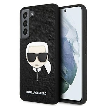 Karl Lagerfeld KLHCS22SSAKHBK S901 S22 czarny/black hardcase Saffiano Ikonik Karl`s Head - Karl Lagerfeld