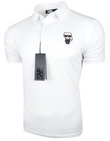 Karl Lagerfeld Koszulka Polo Męska biała r. XL