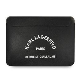 Karl Lagerfeld Sleeve KLCS16RSGSFBK 16&quot; czarny/black Saffiano RSG-Zdjęcie-0