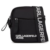 Karl Lagerfeld Torba Listonoszka Nylon Czarna Męska Inna marka