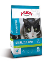 Karma bezzbożowa Arion Original Cat Sterilized Chicken 2 kg