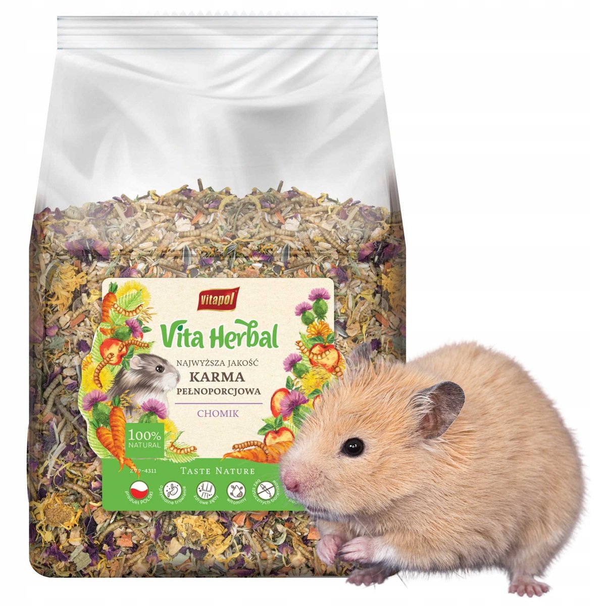 Karma Dla Chomika Mieszanka Vita Herbal G Vitapol Sklep Empik Com