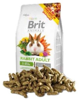 Karma dla dorosłego królika BRIT, 300 g. - Brit