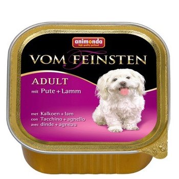 Karma dla dorosłych psów, ANIMONDA VOM FEINSTEN  Adult, indyk i jagnięcina, 150 g  - Animonda vom Feinsten