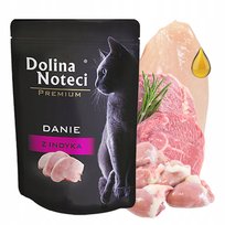 Karma dla kota DOLINA NOTECI Premium Danie z indyka 85 g