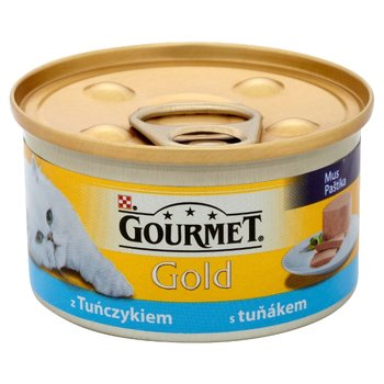 Karma dla kota Gourmet gold Mus z tuńczykiem, 85 g - Purina