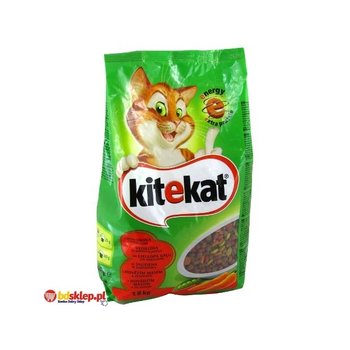 Karma dla kota KITEKAT z wołowiną i warzywami, 1,8 kg . - Kitekat