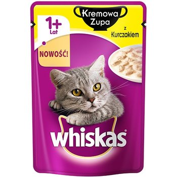 karma dla kota WHISKAS Kremowa zupa z kurczakiem, 85 g . - Whiskas