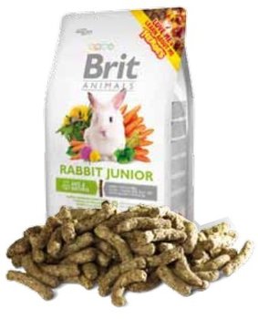 Karma dla młodego królika BRIT Junior Complete, 300 g. - Brit