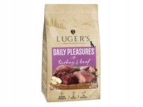 Karma dla psa suszona LUGER'S Daily Pleasures Indyk i Wołowina 9 kg