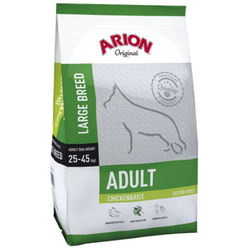 Karma dla psów dorosłych ras dużych ARION Original Adult Large, kurczak z ryżem, 12 kg. - Arion