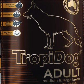 Karma dla psów TROPIDOG Super Premium Adult, 15 kg - Tropidog