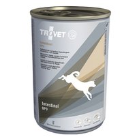 Karma dla psów z chorobami przewodu pokarmowego TROVET Intestinal, 400 g.